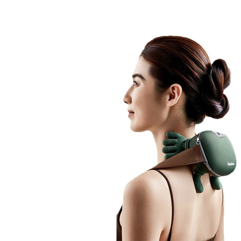 Electric Wireless Neck and Shoulder Massager – Back and Muscle Kneading Massage Shawl for Pain Relief and Relaxation