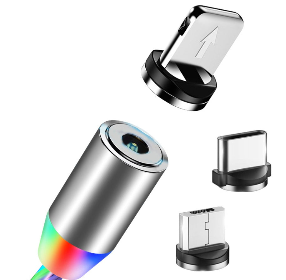 Magnetic Phone Charger – iPhone/Android/USB-C