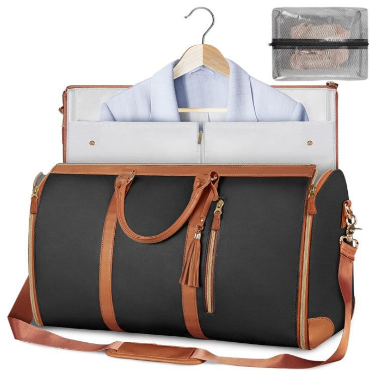 Large Capacity Travel Duffle Bag – Women’s Handbag, Folding Suit Bag, Waterproof Tote