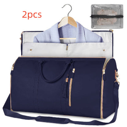 Large Capacity Travel Duffle Bag – Women’s Handbag, Folding Suit Bag, Waterproof Tote