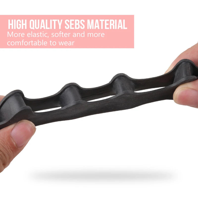 Toe Spacers & Straighteners – Silicone Pain Relief Bunion Protectors for Men & Women
