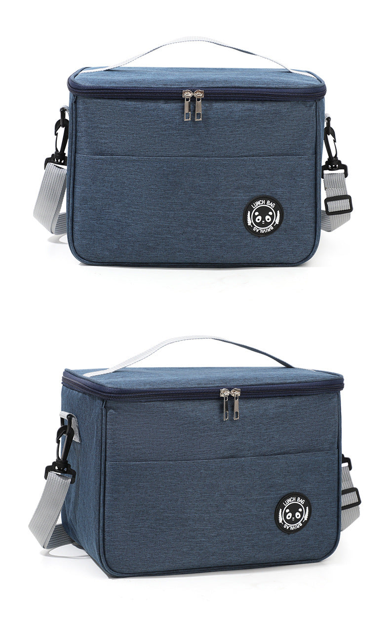Thermal Insulated Lunch Bag – Waterproof, Thickened, Large Capacity with Adjustable Strap