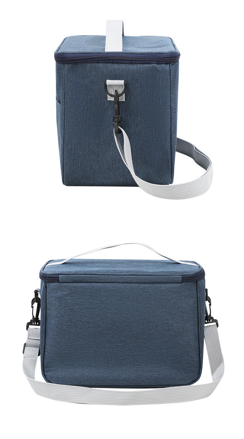 Thermal Insulated Lunch Bag – Waterproof, Thickened, Large Capacity with Adjustable Strap