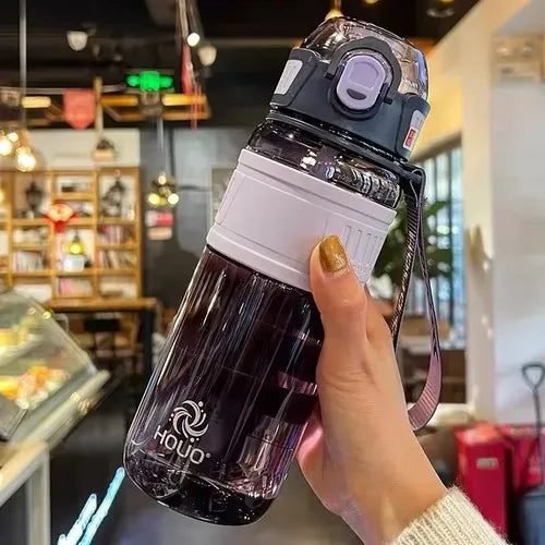 All-Day Flow Hydration Bottle – 750ml / 1L Portable Sports Water Bottle, for School, Gym & Travel