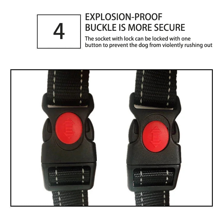 Adjustable Dog Harness – Quick Release, Breathable Nylon Vest for Pets