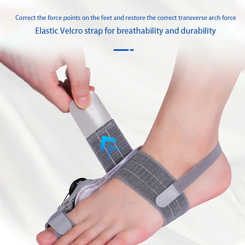 Bunion Corrector – Adjustable Toe Separator & Straightener for Hallux Valgus Relief (Unisex)