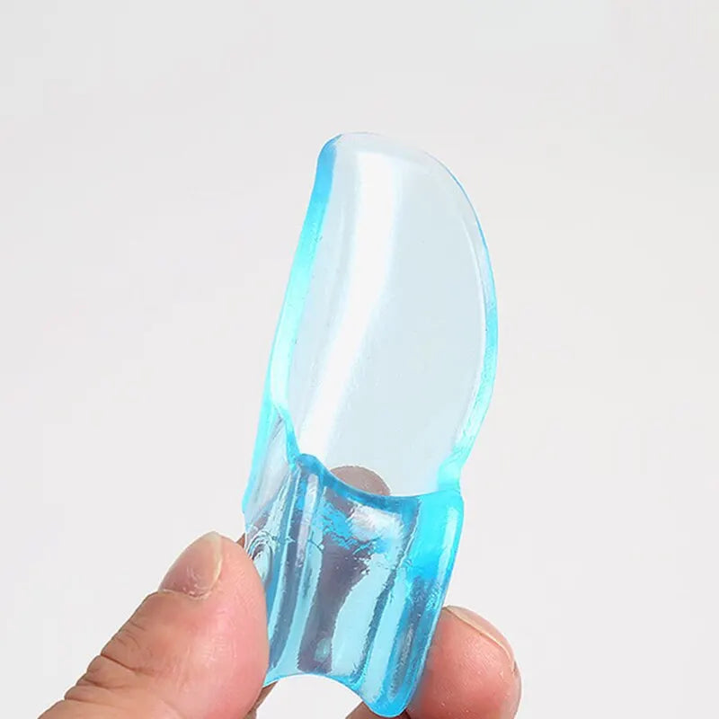 -Piece Silicone Toe Separator & Bunion Corrector – Hallux Valgus Relief, Large Foot Bone Alignment, Pedicure Toe Sleeve