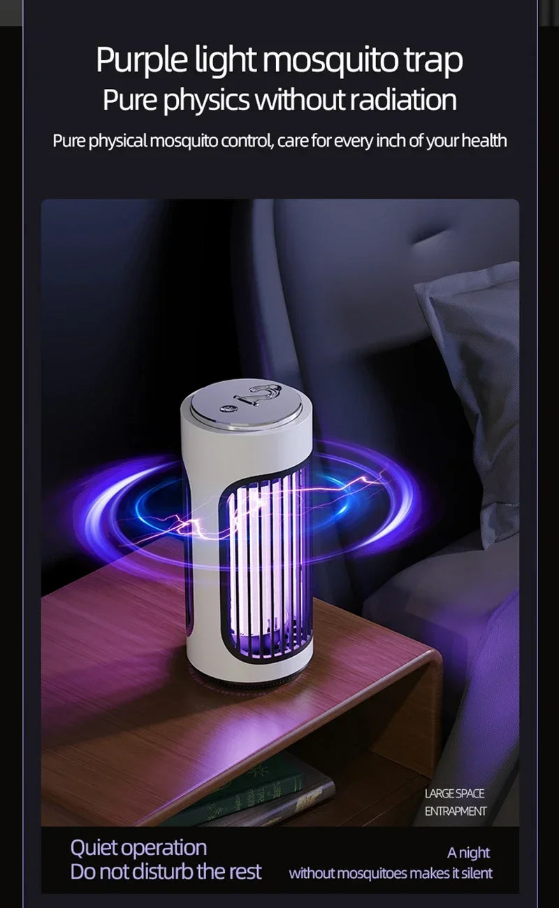 Portable USB Mosquito Killer Lamp – Ion Purification Mini