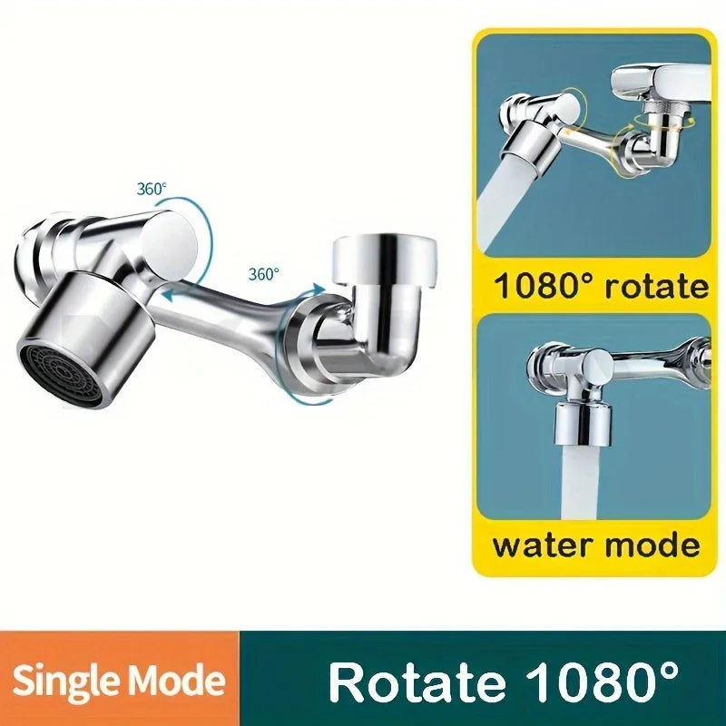 Universal Rotatable Faucet Sprayer Dual Mode Aerator