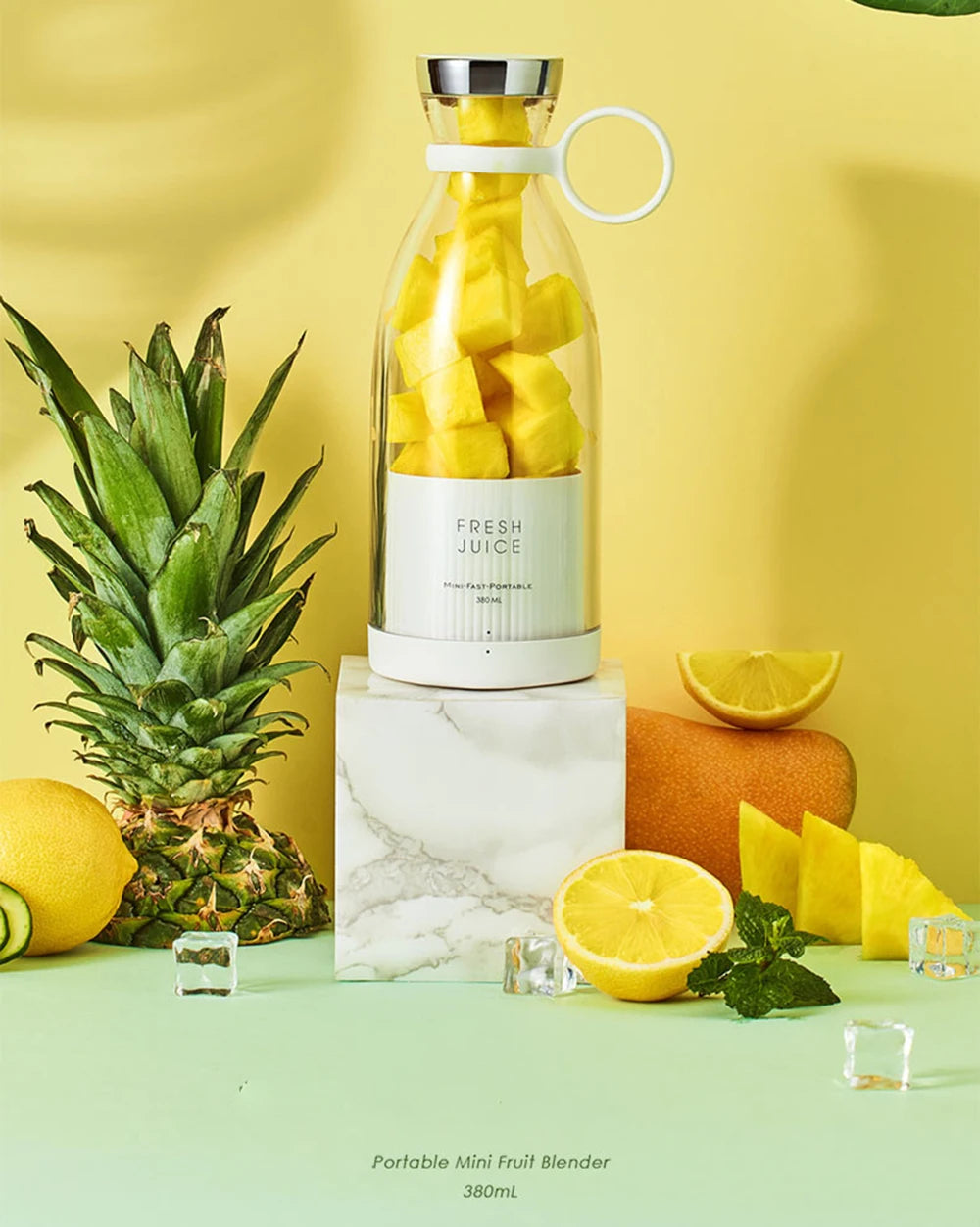 Portable USB Juicer Blender – Mini Fruit & Smoothie Maker