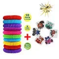 Waterproof Citronella Mosquito Repellent Wristbands β 10 Pack with 6 Patches