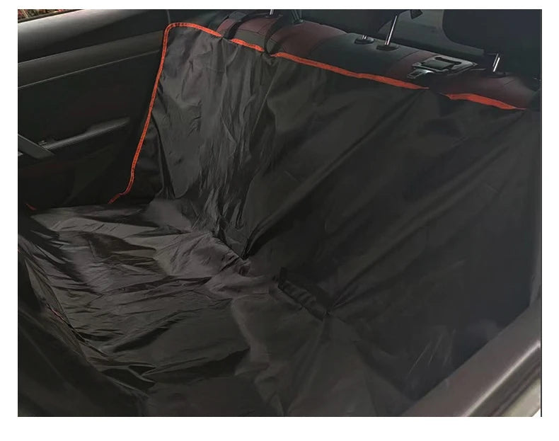 Dog Car Seat Cover for Back Seat – Oxford Cloth Durable Scratchproof Hammock and Pet Seat Protector for Cars, Trucks and SUVs