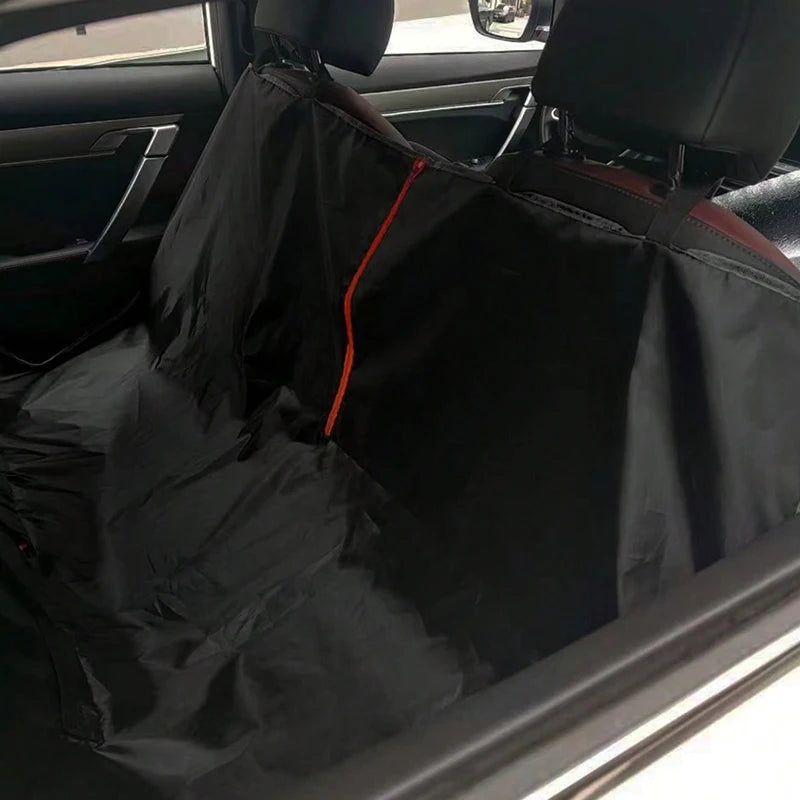 Dog Car Seat Cover for Back Seat – Oxford Cloth Durable Scratchproof Hammock and Pet Seat Protector for Cars, Trucks and SUVs