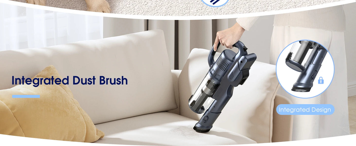 M243 Wireless Floor Vacuum – 25kPa Powerful Suction