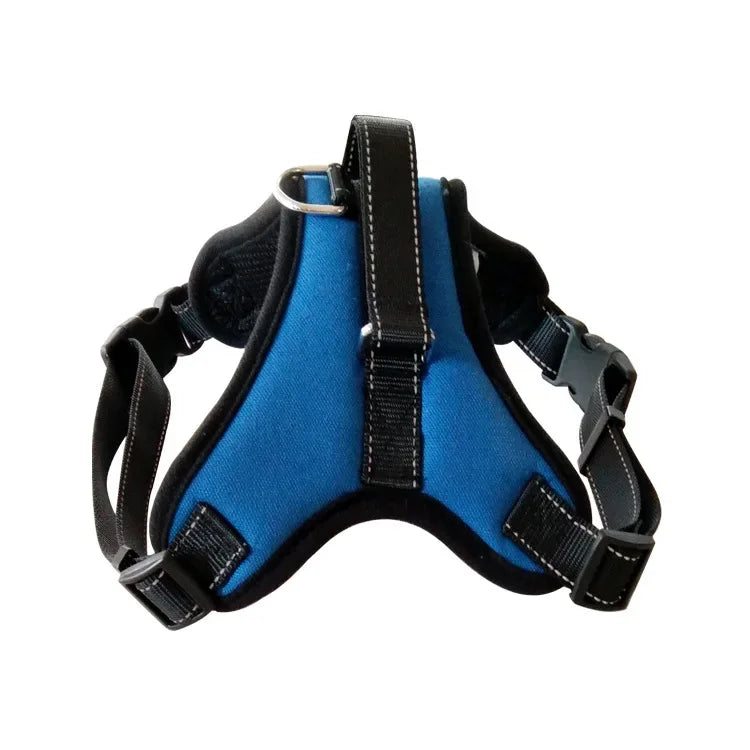 Adjustable Dog Harness – Quick Release, Breathable Nylon Vest for Pets