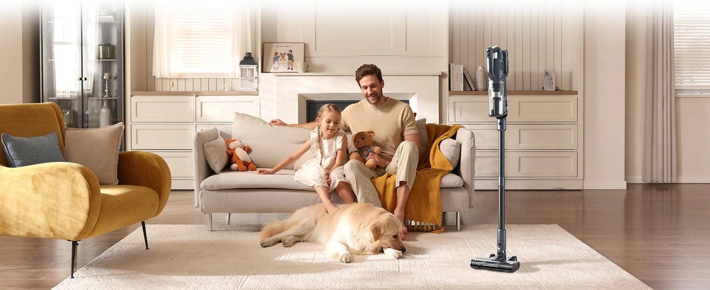 M243 Wireless Floor Vacuum – 25kPa Powerful Suction