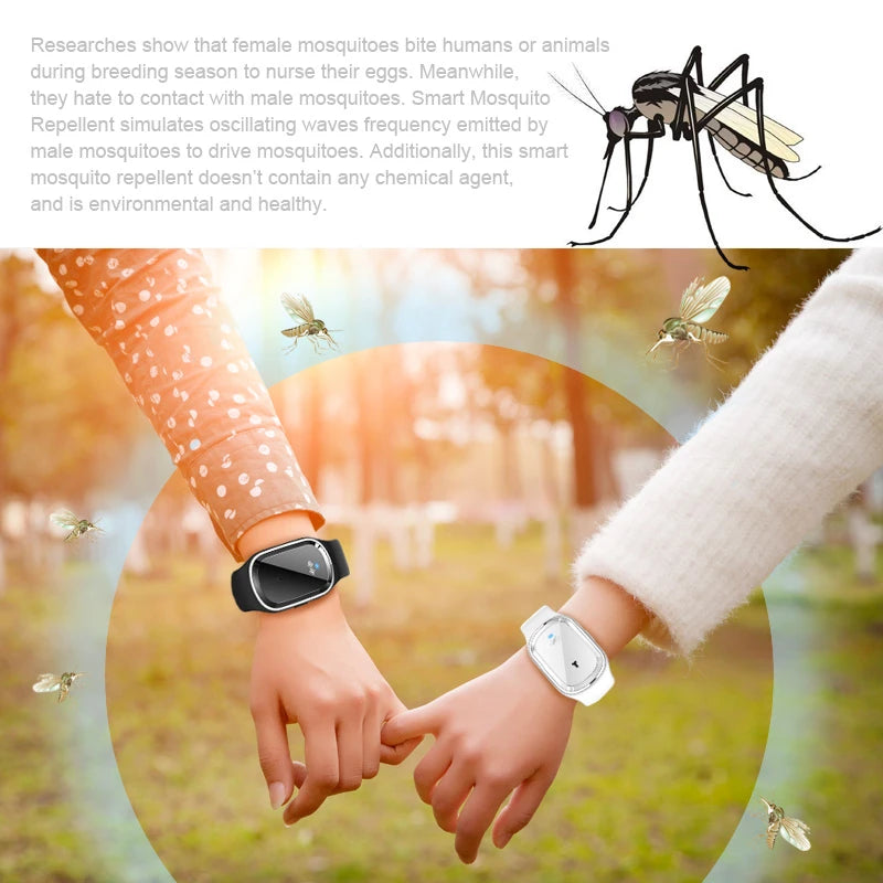 Anti-Mosquito Wristband – Ultrasonic Protection