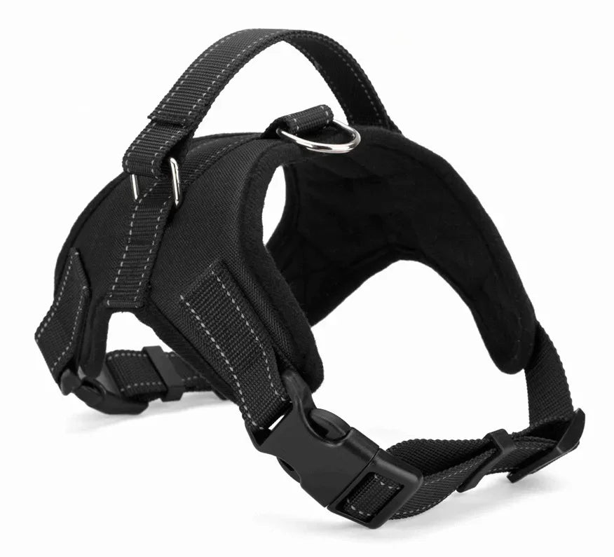 Adjustable Dog Harness – Quick Release, Breathable Nylon Vest for Pets