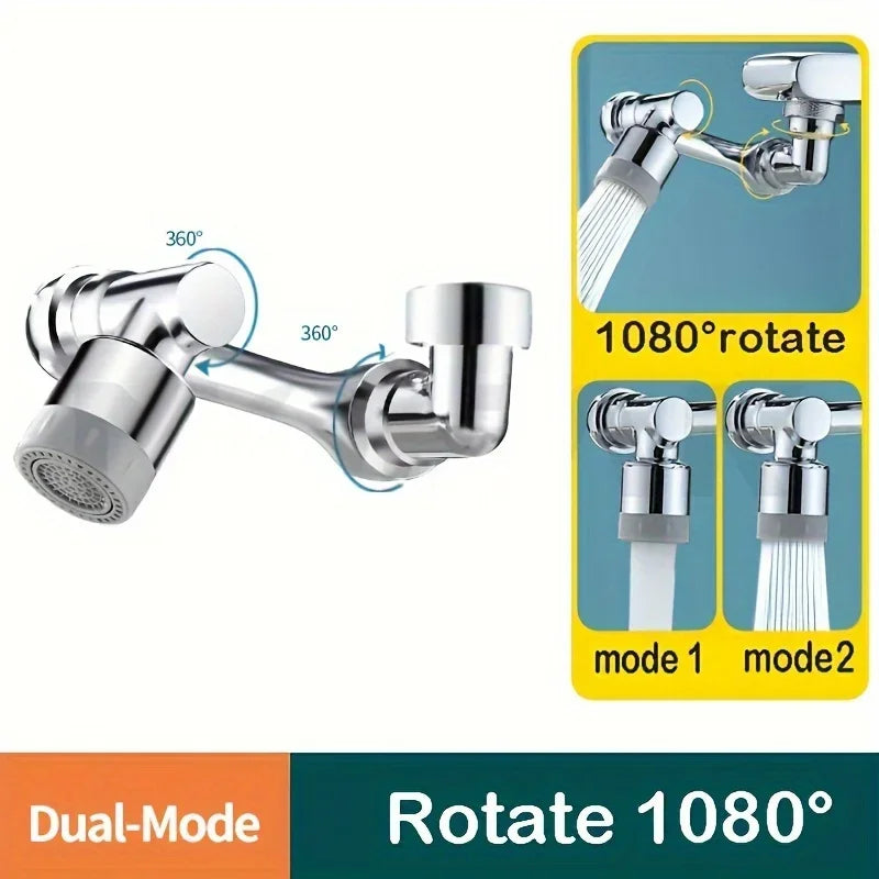 Universal Rotatable Faucet Sprayer Dual Mode Aerator