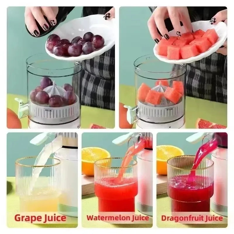 Fully Automatic Fruit Juicer Portable Household Juice Machine with Residue Separation