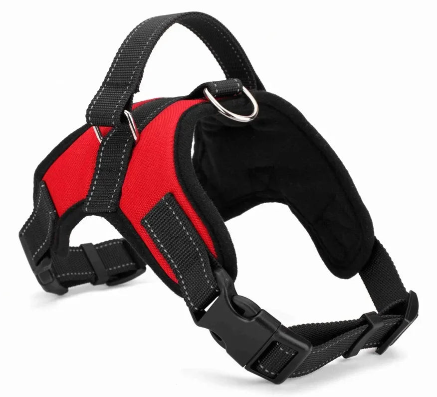 Adjustable Dog Harness – Quick Release, Breathable Nylon Vest for Pets