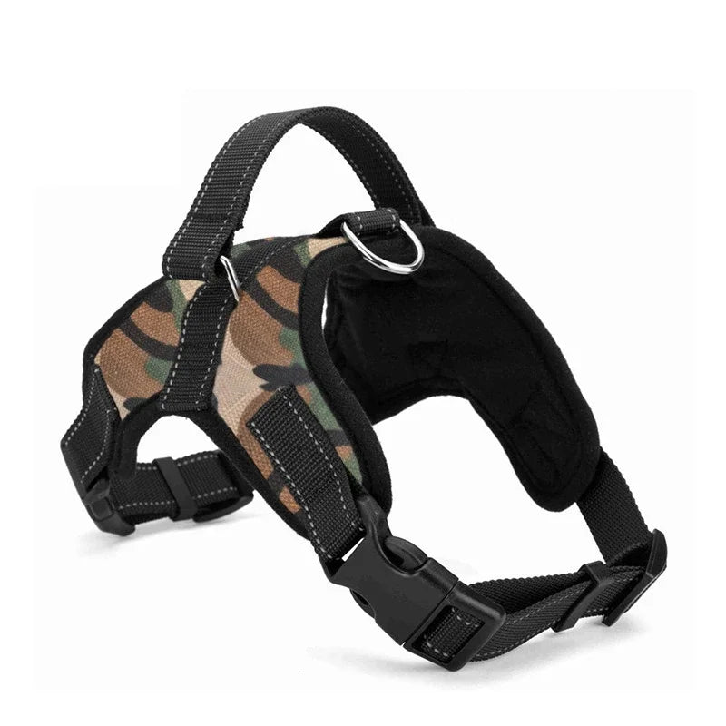 Adjustable Dog Harness – Quick Release, Breathable Nylon Vest for Pets
