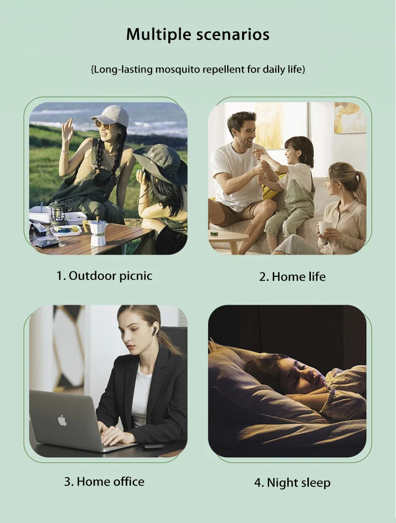Ion Purification Mosquito Killer Lamp – Portable Mini USB Rechargeable