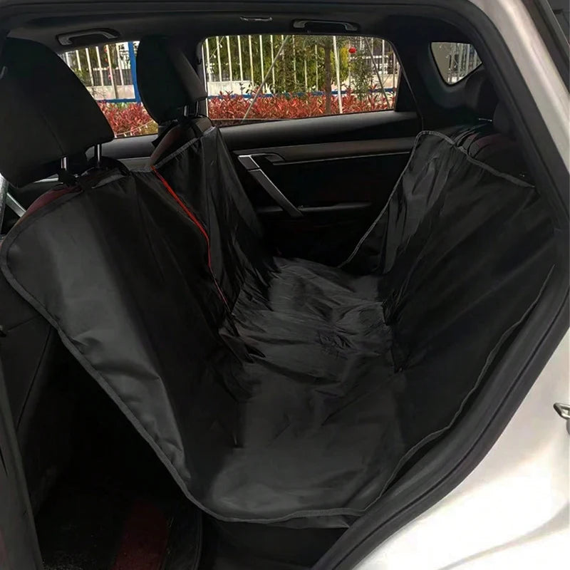 Dog Car Seat Cover for Back Seat – Oxford Cloth Durable Scratchproof Hammock and Pet Seat Protector for Cars, Trucks and SUVs