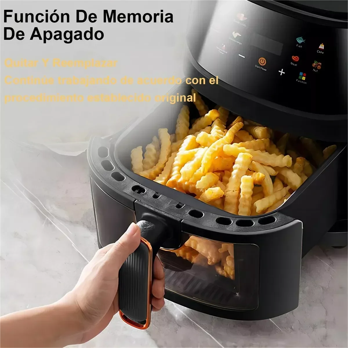 8L Digital Air Fryer – Touch Control, Healthy Cooking