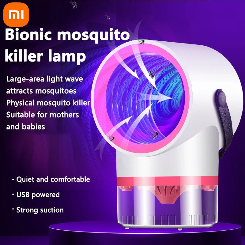 Ion Purification Mosquito Killer Lamp – Portable Mini USB Rechargeable
