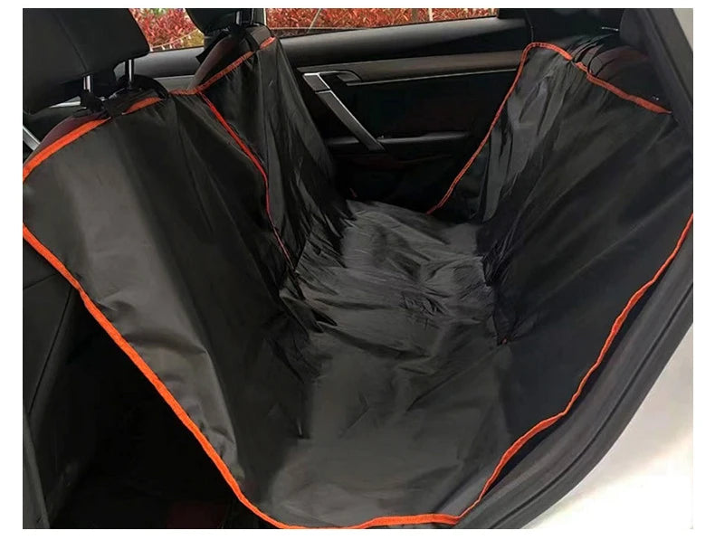 Dog Car Seat Cover for Back Seat – Oxford Cloth Durable Scratchproof Hammock and Pet Seat Protector for Cars, Trucks and SUVs