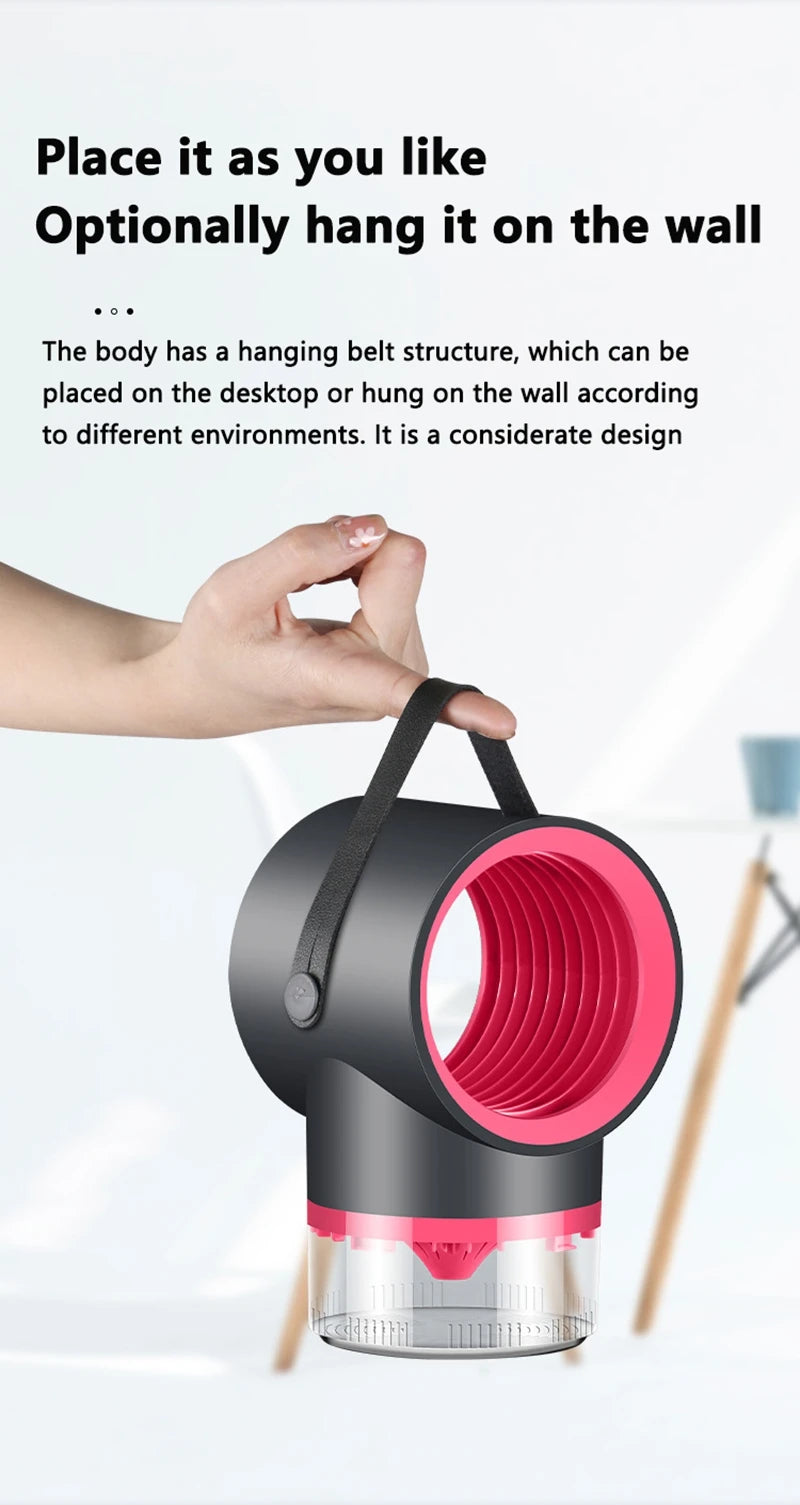 Ion Purification Mosquito Killer Lamp – Portable Mini USB Rechargeable