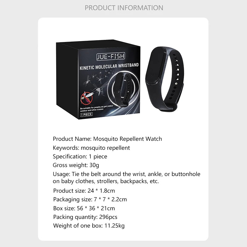 Mosquito Repellent Bracelet – Chemical-Free Sports Wristband