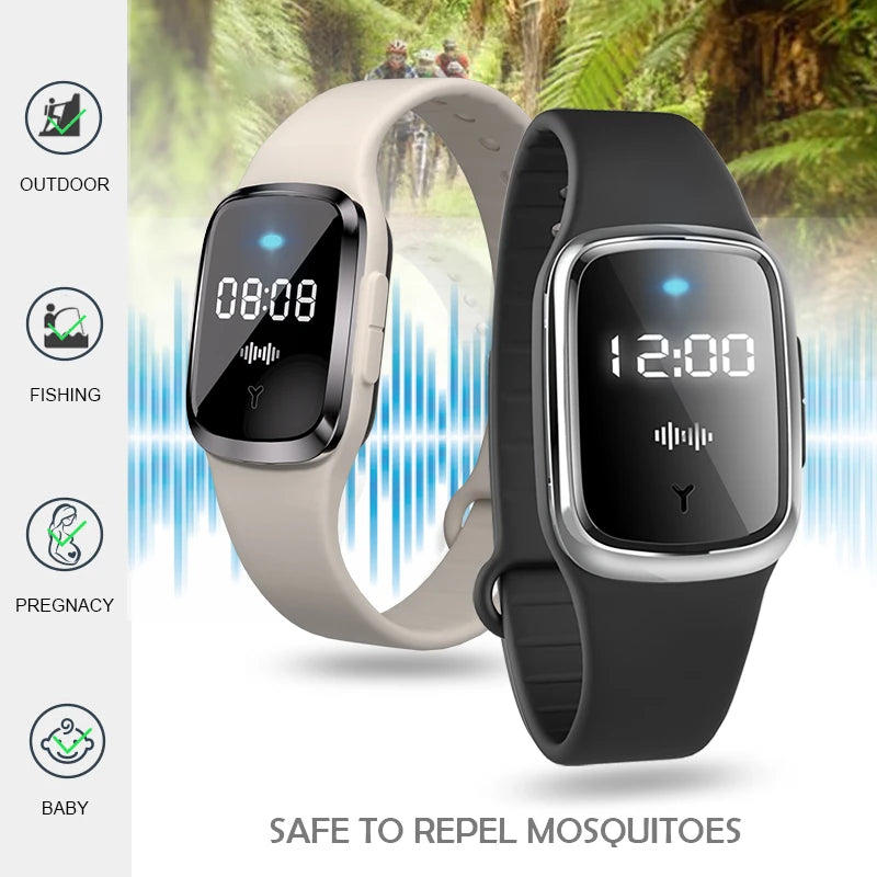 Anti-Mosquito Wristband – Ultrasonic Protection