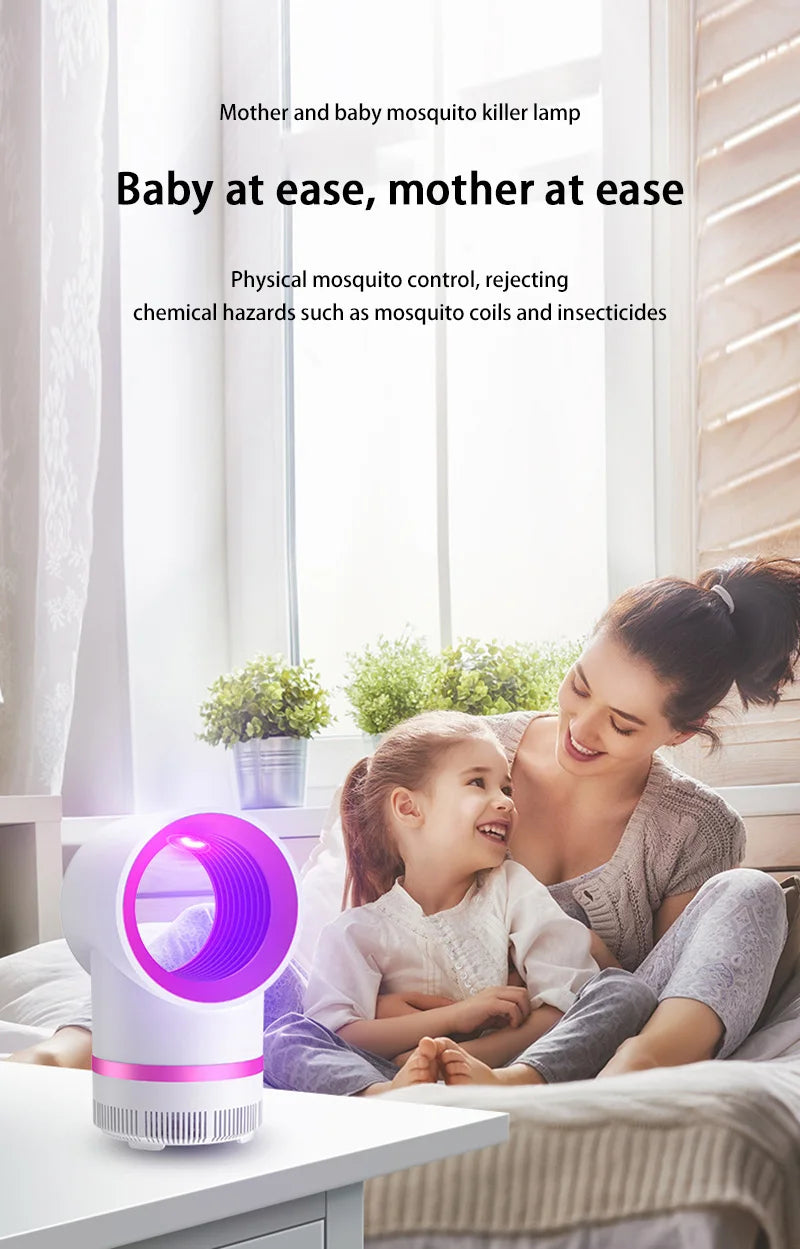 Ion Purification Mosquito Killer Lamp – Portable Mini USB Rechargeable