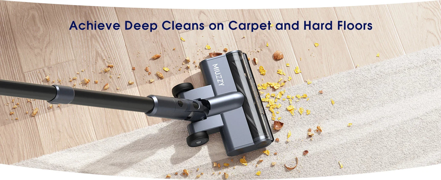 M243 Wireless Floor Vacuum – 25kPa Powerful Suction