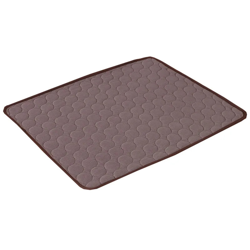 Extra Large Dog Cooling Mat – Summer Cold Bed for Small & Large Dogs, Cats, and Pets