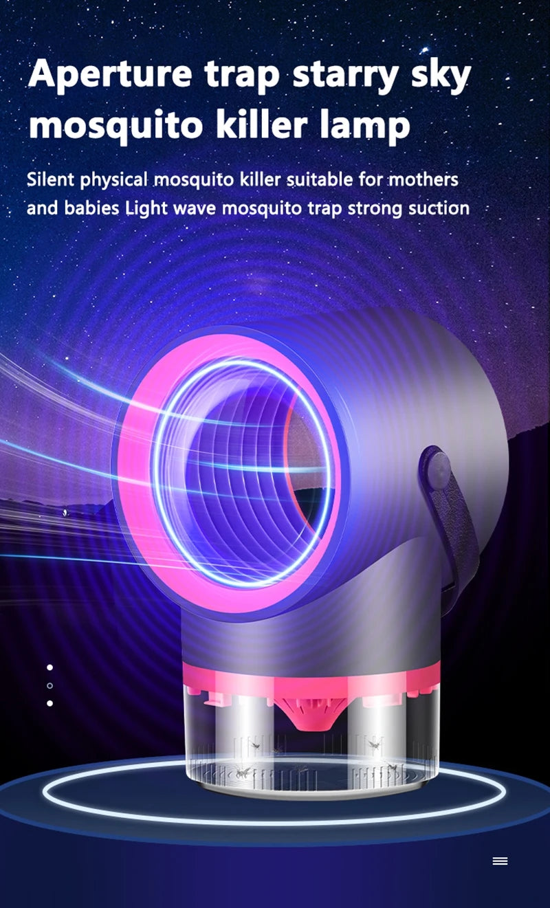 Ion Purification Mosquito Killer Lamp – Portable Mini USB Rechargeable