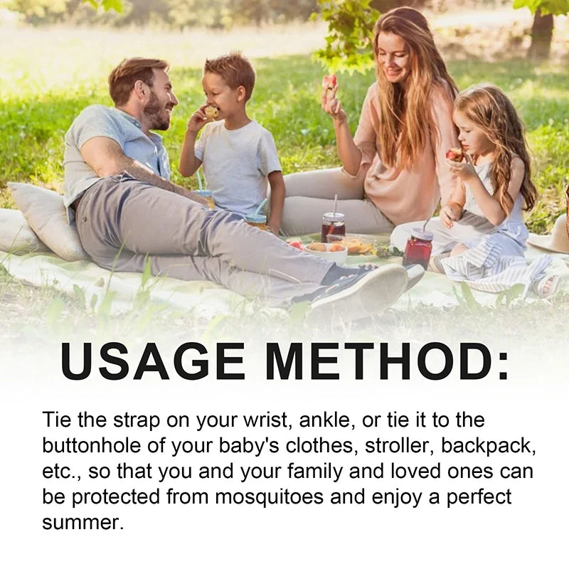 Mosquito Repellent Bracelet – Chemical-Free Sports Wristband