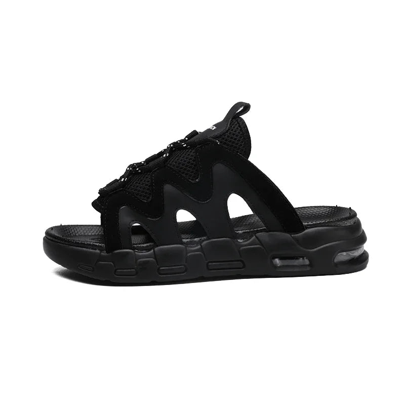 Men’s Summer Beach Slippers – 2024 Non-Slip Slides and Flip Flops for Indoor or Outdoor Wear