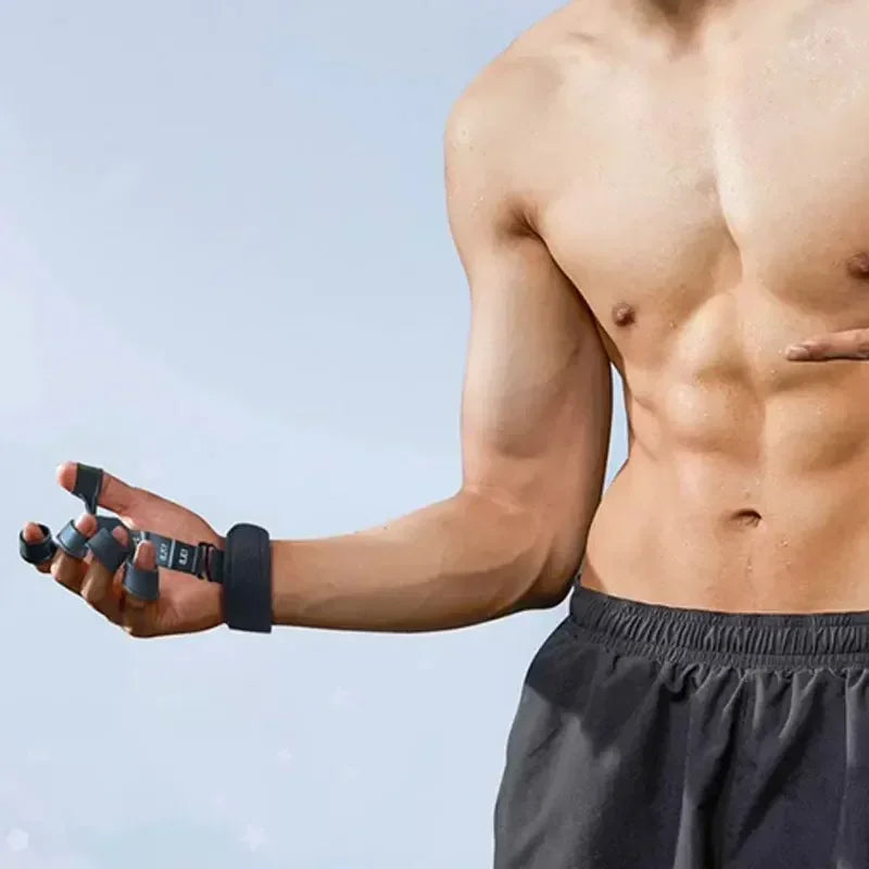 Silicone Finger Trainer – 5 Finger Hand & Wrist Stretcher for Strength and Recovery