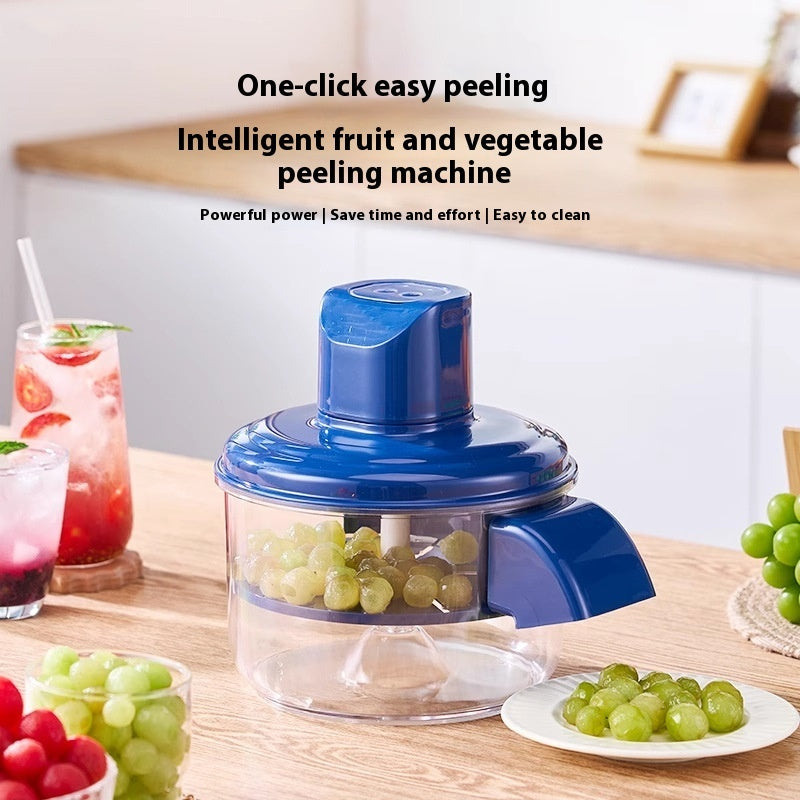 Automatic Electric Grape Peeler – Rechargeable Hands-Free Fruit Peeling Machine for Home Kitchen