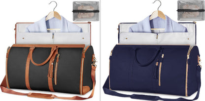 Large Capacity Travel Duffle Bag – Women’s Handbag, Folding Suit Bag, Waterproof Tote