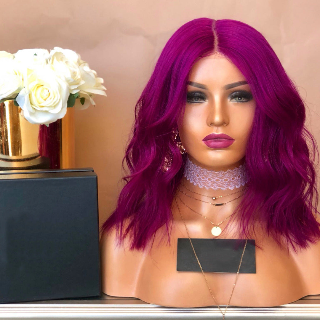 XBeauty Women’s Corn Perm Short Wig – Voluminous Textured Style