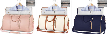 Large Capacity Travel Duffle Bag – Women’s Handbag, Folding Suit Bag, Waterproof Tote