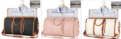 Large Capacity Travel Duffle Bag – Women’s Handbag, Folding Suit Bag, Waterproof Tote