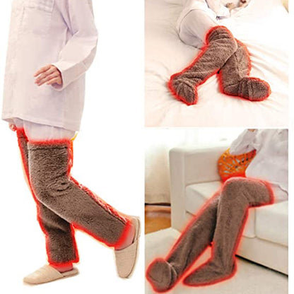 Goodbye Cold Nights! Cozy Over-Knee Fuzzy Socks for Snug Winter Warmth