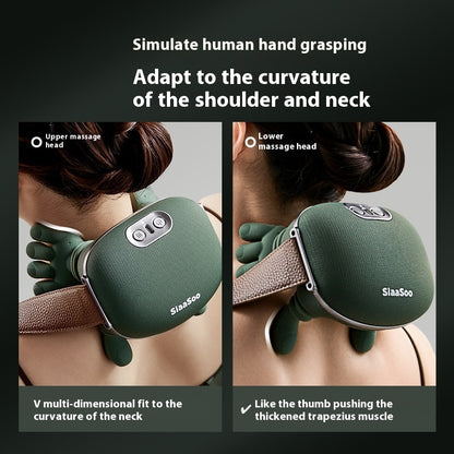 Electric Wireless Neck and Shoulder Massager – Back and Muscle Kneading Massage Shawl for Pain Relief and Relaxation