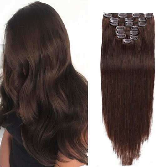 Non-Marking Invisible Hair Extensions – Natural Look Live Wig