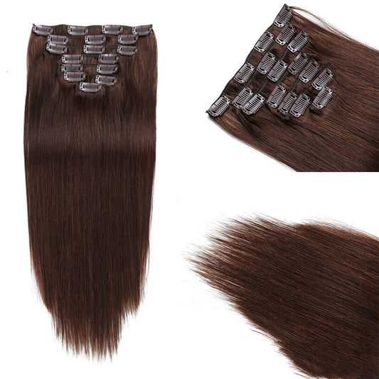 Non-Marking Invisible Hair Extensions – Natural Look Live Wig